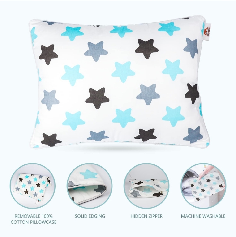 Toddler Pillow with Pillowcase